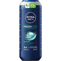 Гель для душу 3 у 1 NIVEA MEN Cool Kick Екстремальна свіжість 500 мл