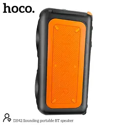 Портативна акустика Hoco DS42 Sounding 30 Вт караоке з мікрофоном бездротова - мініатюра 4