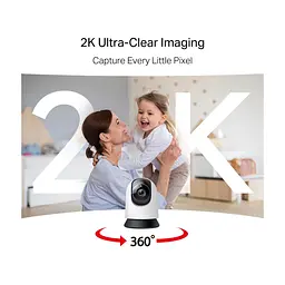 Камера відеоспостереження Mercusys IP-Камера MERCUSYS MC210 3MP N300 microSD motion detection (MC210) - мініатюра 4
