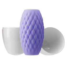 Мастурбатор Pretty Love Athena Eros Purple - мініатюра 3
