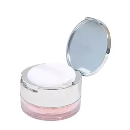 Пудра для обличчя матуюча сонцезахисна SPF30 Top Beauty, рожева - мініатюра 3