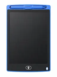 Дитячий графічний LCD планшет дошка для малювання та записів 10" + стилус, синій (50300102234)