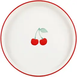 Тарілка Ardesto Cherry 20 см  багатокольоровий (AR2120C)