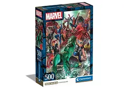 Пазл Clementoni Месники, Marvel (Marvel The Avengers Puzzle - 500 pcs.), 500 ел. (35546)