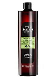 2-в-1 Засіб для прийняття ванни і душу Avon «Лемонграсс та кокос» 500мл - мініатюра 1