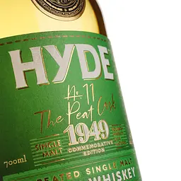 Віскі Hyde №11 Peated 1949 Single Malt Irish Whiskey 43% 0.7 л - мініатюра 4