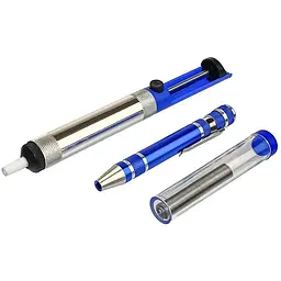 Паяльний набір Aida A-806+: паяльник 60W, рег. t 200-450 гр C, жала 900M 6 шт., мультиметр, інструменти та розхідники в пеналі - мініатюра 5