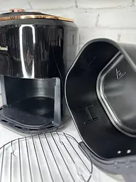 Аерофритюрниця безмасляна Gold Diamond TK 09906 8л 3400 Вт Чорна - мініатюра 3