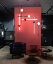 Світильник підвісний KLOODI DECO PE-HX096G D10xH90 3K GD - мініатюра 2