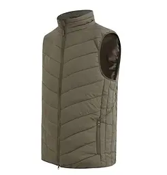 Утеплена стегана жилетка Solve Olive KT6000831 - розмір S