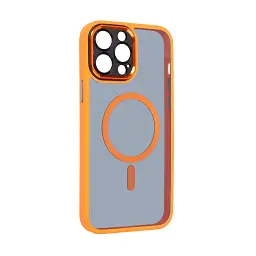 Чохол ArmorStandart Unit MagSafe SE для Apple iPhone 13 Pro Max Orange Black - мініатюра 2