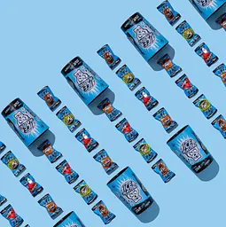 Кислі цукерки Brain Blasterz Ice Blasterz Super Sour Cool 45г - мініатюра 7