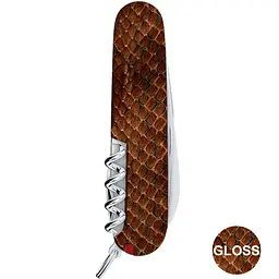 Ніж Victorinox Spartan Design 91мм 13функ Принт Шкіра кобри - мініатюра 4