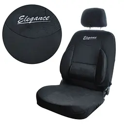 Чохли універсальні MILEX Elegance (Під Спину Валик+ Бічна Підтримка) Чорні