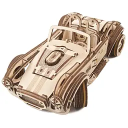Механічний 3D Пазл Ukrainian Gears Дрифт Кобра гоночний автомобіль, 370 елементів (70161) - мініатюра 3