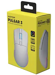 Миша HATOR Pulsar 3 Wireless White (HTM631) - мініатюра 7