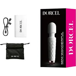 Вібратор Marc Dorcel Wand Mini Wanderful White (SO7814) [168957] - мініатюра 4