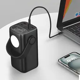 Павербанк 40000mAh TITANUM WC40 PD65W Black TITANUM (28498-000) - мініатюра 10