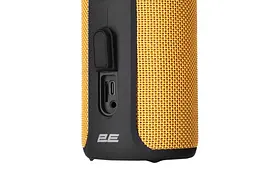 Портативная Bluetooth колонка TWS, MP3, Wireless, Waterproof 2E SoundXTube yellow - мініатюра 5