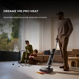 Мийний пилосос Dreame H15 Pro Heat (HHR48A) чорний - мініатюра 5