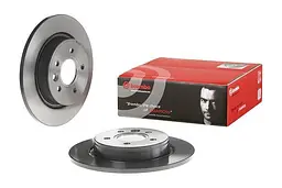 Диск тормозной задний невентилированный Volvo C70 II, V40, C30, S40 II 03-19г Brembo ( 08.9975.11 )