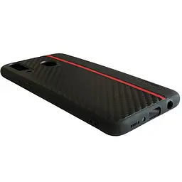 Чохол накладка Primo Cenmaso для Samsung Galaxy M20 2019 ( SMM205 ) Black&Red - мініатюра 4