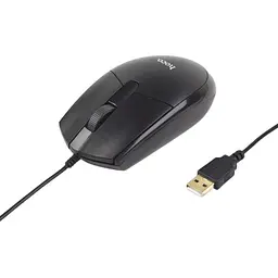Клавіатура та миша Hoco GM16 USB кабель 1.5 м чорна (ЦУ-00035244_281) - мініатюра 3