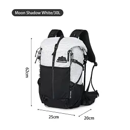 Рюкзак туристичний Naturehike CNK2300016, 30+5 л, чорний (6976507661331) - мініатюра 6