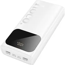 Зовнішній акумулятор Hoco J144A Balance 30000mAh 10W White (642149) [161194] - мініатюра 2