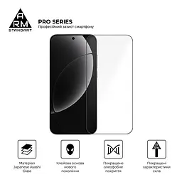 Захисне скло на Realme GT 8 Pro 5G з олеофобним покриттям, Pro, повне проклеювання, антистатичний і пиловідштовхуючий шар, 9H, самоклеючеся, 2.5D, на весь екран, антистатичний клей, ArmorStandart (ARM90395) - мініатюра 2