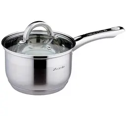 Ківш зі скляною кришкою Kamille Ø16х10,5 см kuh0007762 - мініатюра 1