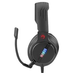 Навушники Marvo RGB-LED Black (HG9065) - мініатюра 3