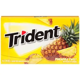 Жуйки Trident pineapple 14 sticks
