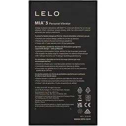 Віброкуля Lelo Mia 3 Deep Rose - мініатюра 10