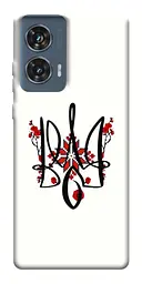 TPU чохол Demsky Flower symbol для Motorola Edge 50 Fusion