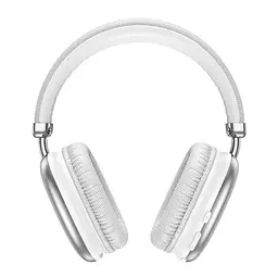 Бездротові навушники Hoco W35 Max, ANC, BT5.3, AUX, TF, 800mAh, 90h, silver - мініатюра 4