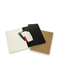 Записник Moleskine Cahier (2 шт) Subject А4, Чорний, Бежевий (CH5STNB) - мініатюра 5