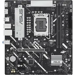 Материнcька плата Asus PRIME B860M-K s1851 B860 2xDDR5 M.2 DP HDMI Wi-Fi BT mATX