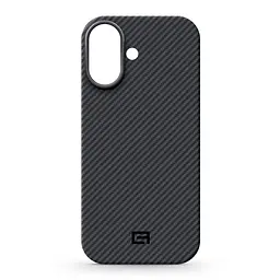 Чехол ArmorStandart BlackIcon Aramid Twill MagCase для Apple iPhone 17 Black (ARM90148)