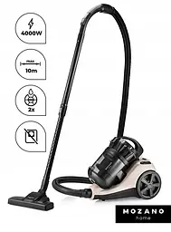 Циклонний пилосос без мішка Mozano Max Cyclonic 4000W Beige - мініатюра 4