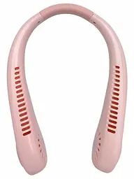 Вентилятор на шию портативний Bladeless Neck Cooler безлопатевий на 3 режими  - мініатюра 3