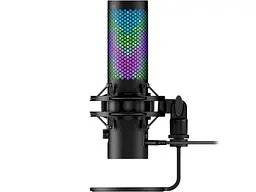 Мікрофон для ПК/для стрімінгу, подкастів HyperX QuadCast 2 S Black RGB (9A273AA) - мініатюра 2
