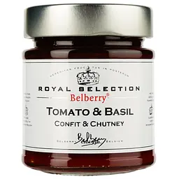 Конфітюр Belberry Royal Select Savory Томати та базилік 180 г