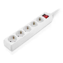 Мережевий фільтр живлення REAL-EL RS-Protect M 1.8m, white (EL122300025) - мініатюра 7