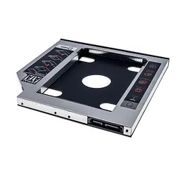 Фрейм-перехідник Grand-X HDD 2,5'' SATA2/SATA3 Slim 9,5mm (HDC-24С) - мініатюра 2