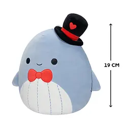 М'яка іграшка Squishmallows Синій Кит Самір 19 см (SQVA00838) - мініатюра 4