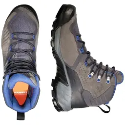 Черевики Mammut Sapuen High GTX M 9.5 Dark Titanium-Dark Ice - мініатюра 4