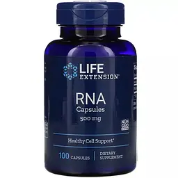 Рибонуклеїнова кислота Life Extension RNA Capsules 500 мг 100 капсул