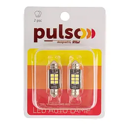 Лампа PULSO/софітні/LED C5W/36мм/CANBUS/9SMD-2835/12v/2,9W/315lm White