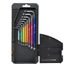 Набір ключів Bradas TORX TX 10-50 9 шт довгі (DIY-HKT62-LO/BOX) - мініатюра 2